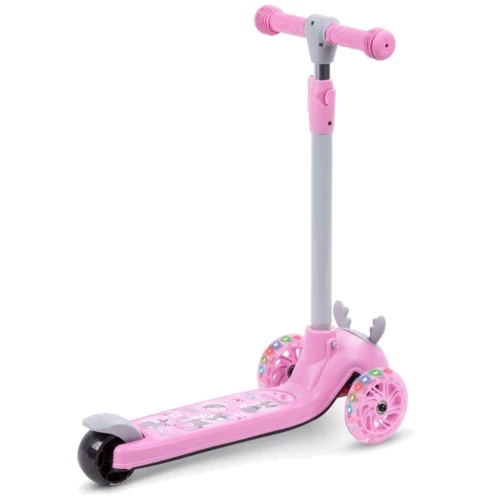 Самокат Kidwell ZOOCAR Deer: Конструкция рамы складная