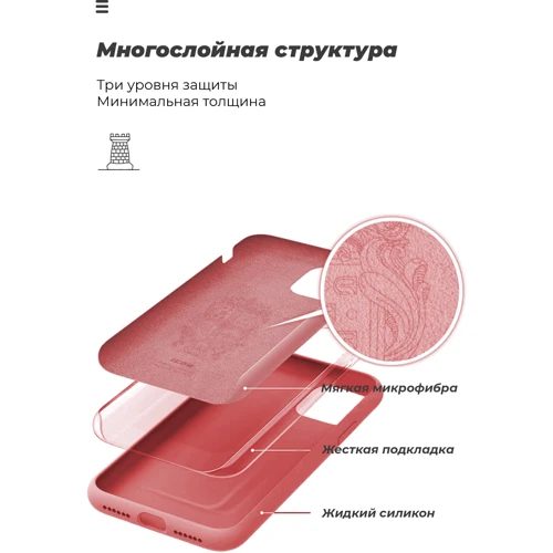 Чехол для телефонов ArmorStandart ICON Case Camera cover Red for Samsung M013 Galaxy M01 Core / A013 Galaxy A01 Core (ARM57478) фото 6