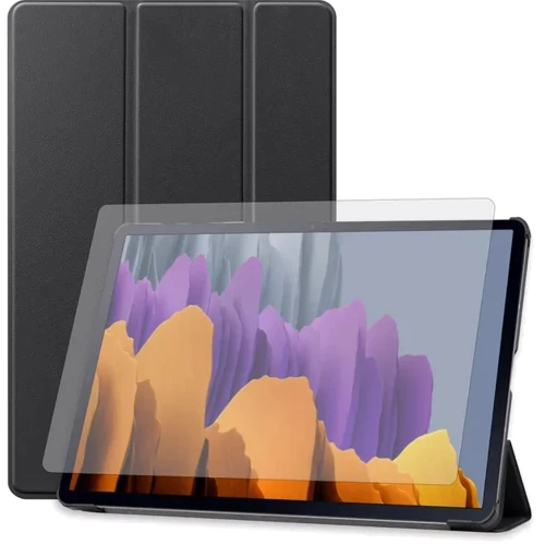 Аксесуар для планшетних ПК Airon Premium Black для Samsung Galaxy Tab S7 FE 12.4 SM-T735/S7 Plus SM-T975/S8 Plus SM-X800