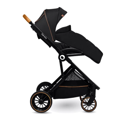 Прогулочная коляска Lionelo Riya black onyx: Ширина шасси 57