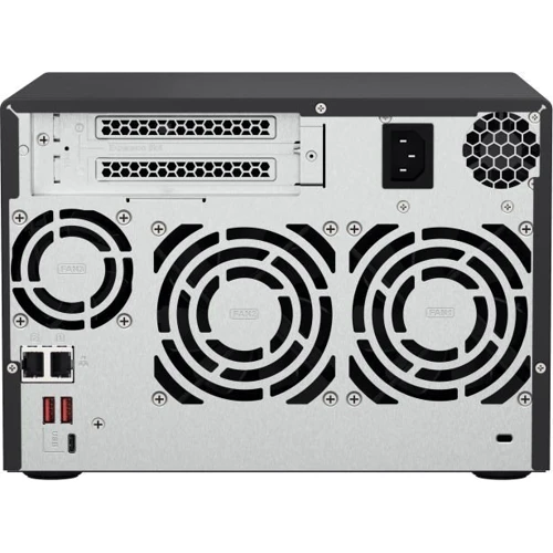 Сетевой накопитель (NAS) QNAP 6BAY 8GB TS-673A-8G: Количество USB 3