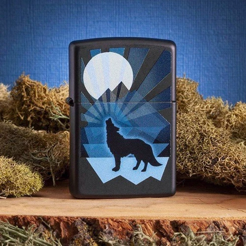Запальничка Zippo Wolf And Moon Design (29864) фото 5