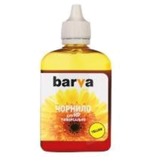 Чернила Barva HP Universal №3 YELLOW 90г (HU3-367): Цвет Yellow