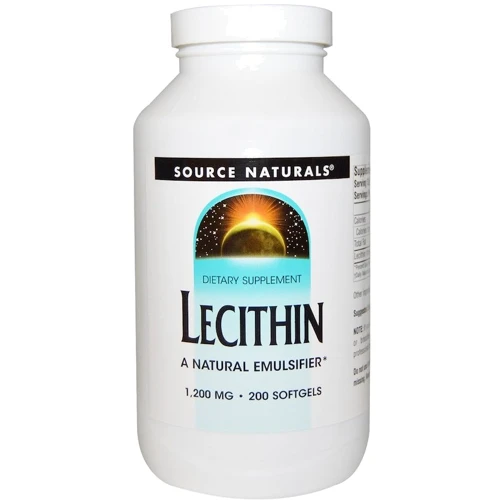 Source Naturals Lecithin, 200 Caps