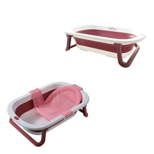 Ванночка складная Babyhood Комфорт Плюс, красная (BH-328RР) фото 3