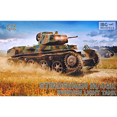 Шведський легкий танк Stridsvagn M / 40K