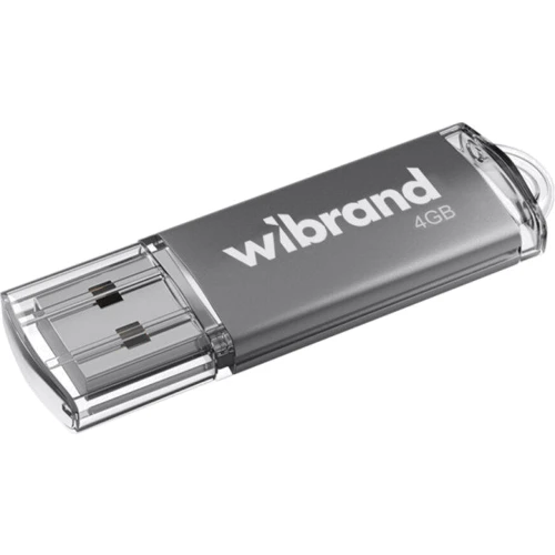 USB-флешка Wibrand 4GB Cougar USB 2.0 Silver (WI2.0/CU4P1S)