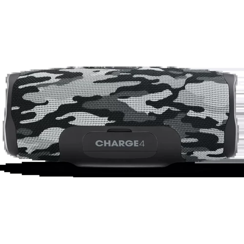 Акустика JBL Charge 4, Black/White (JBLCHARGE4BCAMO): Цвет черный