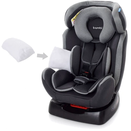 Автокресло Bambi M 3678 Silver Gray фото 4