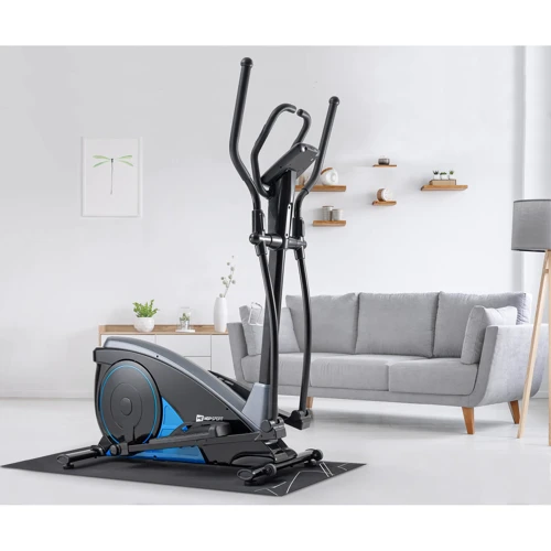 Орбитрек Hop-Sport HS-060C Blaze iConsole+ black/blue + mat