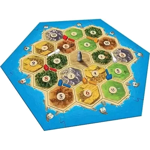 Настільна гра Geekach Games The Settlers of Catan 5 & 6 Player Extension - EN (Колонізатори. Розширення для 5-6 гравців): Вік от 10-ти лет