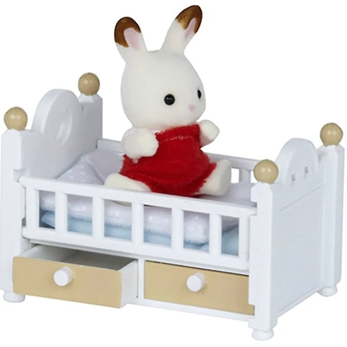 Игровой набор Sylvanian Families Шоколадный Кролик и кроватка (5017)