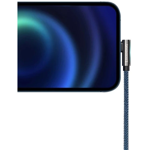Кабель Baseus USB Cable to Lightning Legend Elbow 2.4A 2m Blue (CACS000103) фото 7