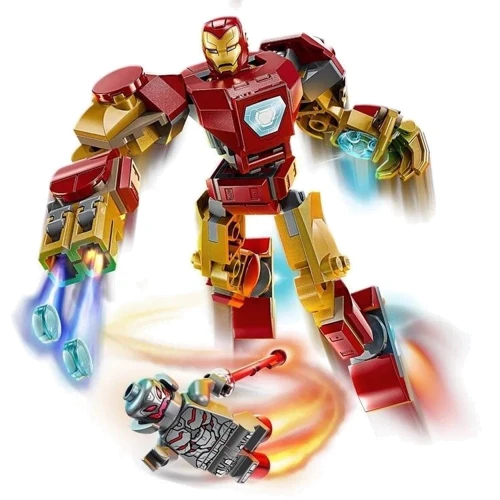 Конструктор LEGO Super Heroes Робот Железного Человека против Альтрона 101 деталь (76307): Рекомендуемый возраст 6+