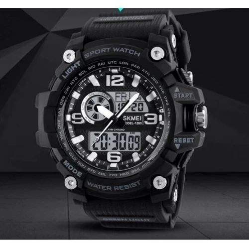 Наручные часы Skmei Disel Black 1289: Водонепроницаемость 5 ATM