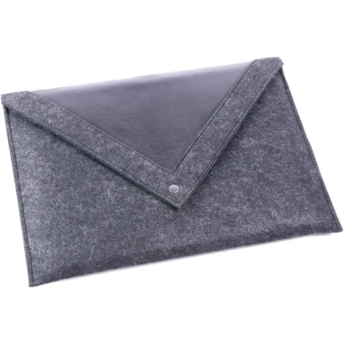 Gmakin Cover Envelope Triangular Roof Black (GM23-15) for MacBook Pro 15/Pro 16: Цвет черный (Black)