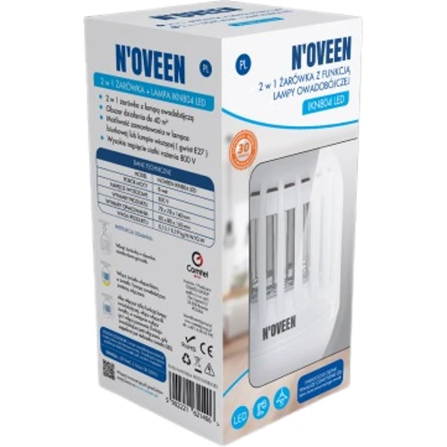 Инсектицидная лампа Noveen IKN804 (73627): Производитель Noveen