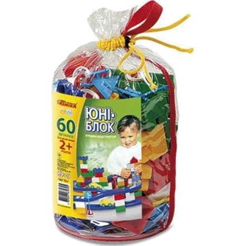 Конструктор Юніка Юні-блок 60 деталей (705)