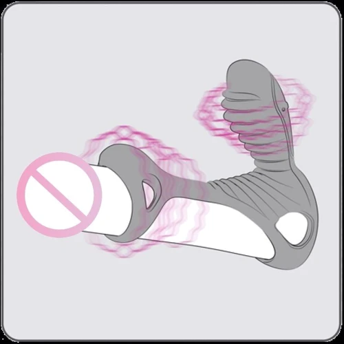 Ерекційне кільце Adrien Lastic Gladiator з пультом LRS розмір F