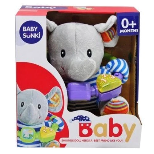 М'яка брязкальце Baby Sunki Слонік (811-1/2/3/4): Виробник Baby Sunki