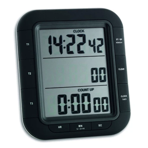 Таймер цифровий TFA Triple Time XL 103х20х103 мм (382023): Виробник TFA