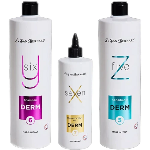 Проф-набор Iv San Bernard DERM SET шампунь, масло, кондиционер, мисочка, дозатор