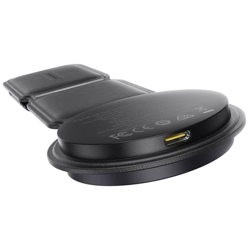Держатель Baseus Car Holder Magnetic C02 Mega Wireless Charging 15W Black (C40169003111-00) for Apple iPhone 16 I 15 I 14 I 13 I 12 series: Особенности С зарядкой, wireless charging, MagSafe, магнитный