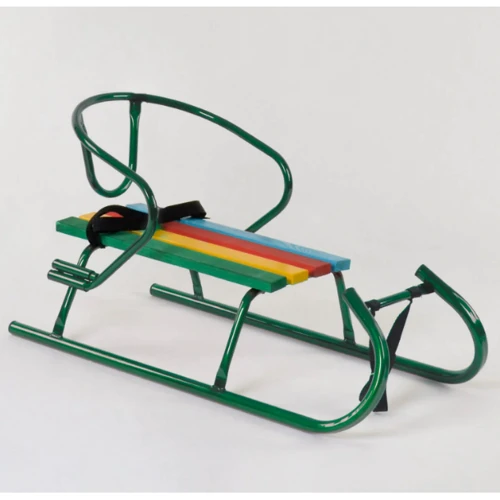 Санки Санта цветные зеленые без ручки: Производитель Noname