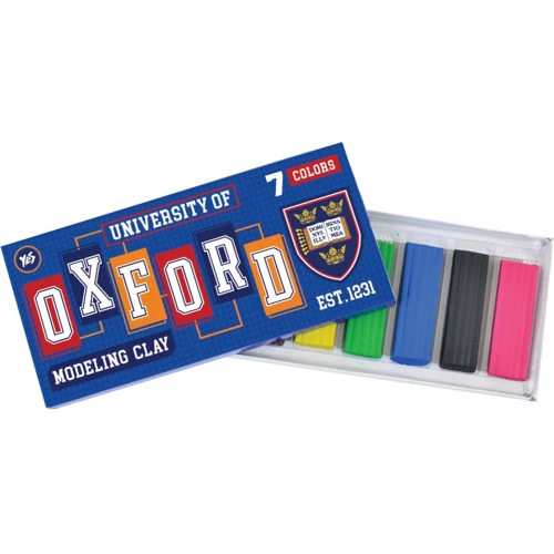 Пластилин Yes 7 цветов Oxford, 200г