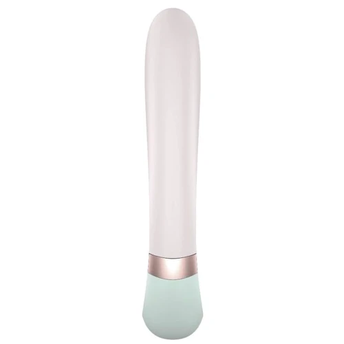 Смарт вібратор кролик із підігрівом Satisfyer Heat Wave Mint