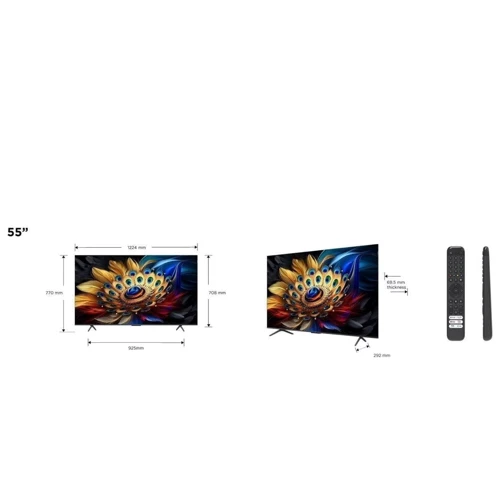 Телевизор TCL 55C61B: Операционная система Google TV