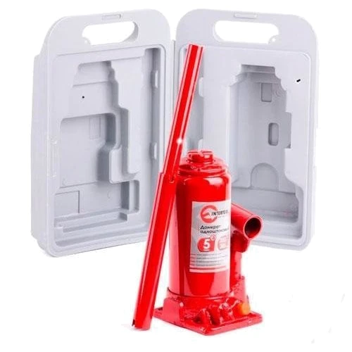 Гідравлічний домкрат Intertool GT0053: Висота зачіпу, см 20