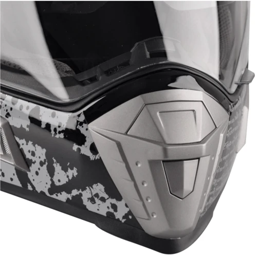 Мотоциклетный шлем W-TEC NK-311 enduro + BLENDA 2019 - размер M(57-58) / duo sport черно-серый (5101-2M)