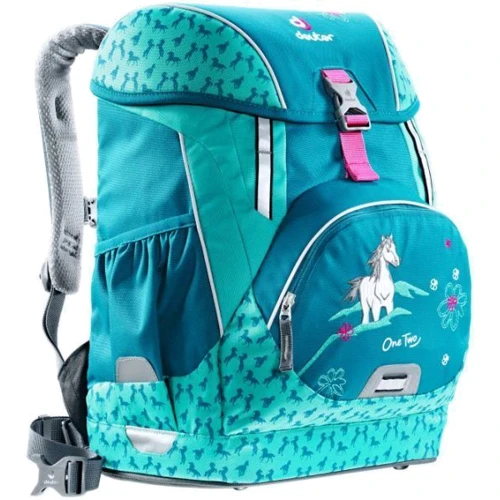 Рюкзак Deuter OneTwo Set - Sneaker Bag petrol horse (3880017-3037): Цвет зеленый