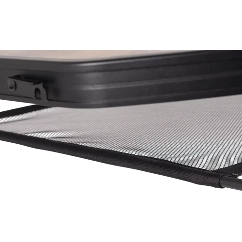 Стол для кемпинга Bo-Camp Melrose Oval 120x80 cm Black/Wood look (1404220): Тип Стол складной
