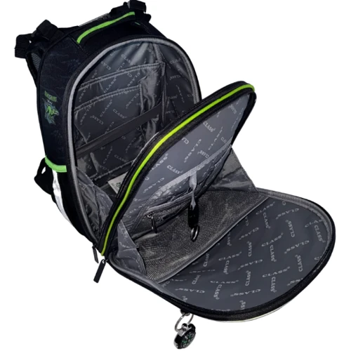 Ранец-рюкзак CLASS SchoolCase Mini Dinosaurs World 35х27х16 см (2408C): Размер S (115-130 см)