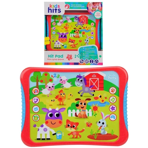 Планшет Kids Hits Моя супер ферма на укр. языке (KH01/004)