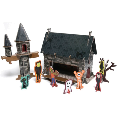 Замок монстров (книга + 3D модель для сборки): Производитель Махаон