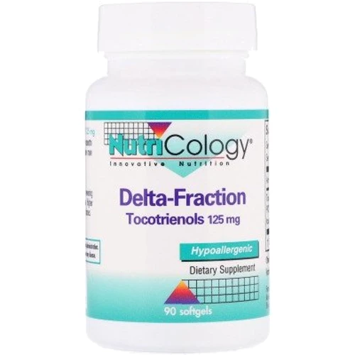 Nutricology Delta-Fraction Tocotrienols 125 mg 90 Softgels Дельта-фракція токотрінол