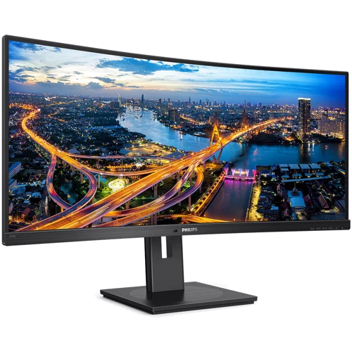 Монитор Philips 345B1C/00: Покрытие экрана антибликовое