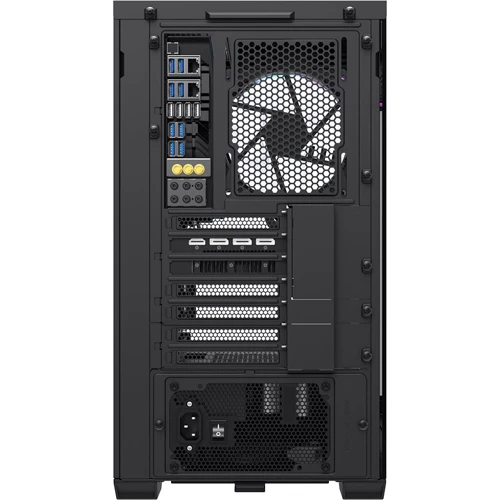 Корпус DarkFlash DLX4000 Mesh Black: Материал передней панели сталь
