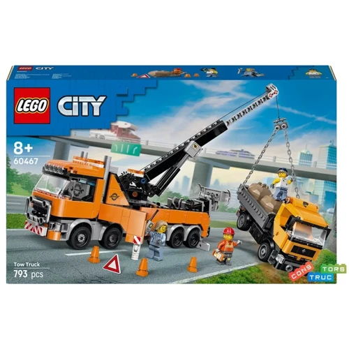 

Конструктор Lego City Сверхмощный эвакуатор с краном (60467)