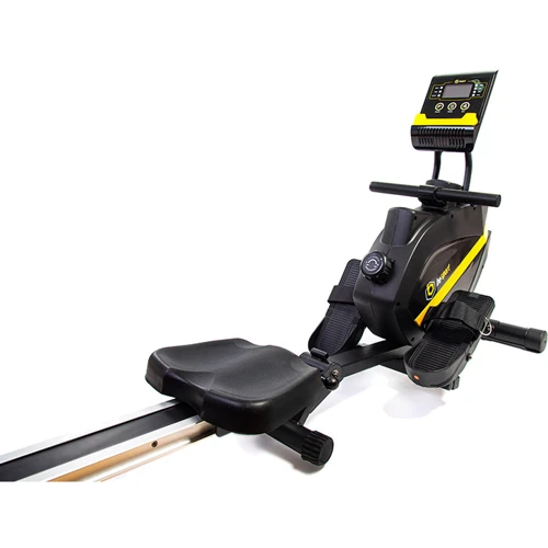 Гребной тренажер Hop-Sport Besport BS-1006R Boater магнитный черно-желтый