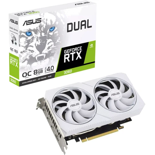 

Asus Nvidia GeForce DUAL-RTX3060-O8G-WHITE