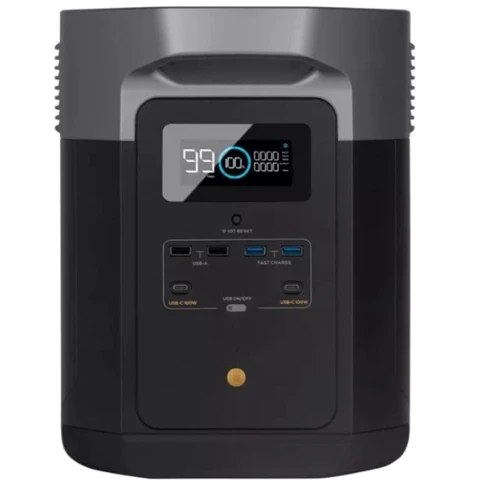 Комплект EcoFlow DELTA Max 1600 2000W + DELTA Max Extra Battery (BundleDM1600+DMEB): Выходы потребителей Автоприкуриватель, USB-C, USB-A, 220V