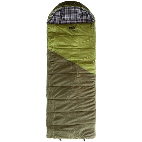 Спальный мешок Tramp Kingwood Regular R темно-оливковый/серый (TRS-053R-R)