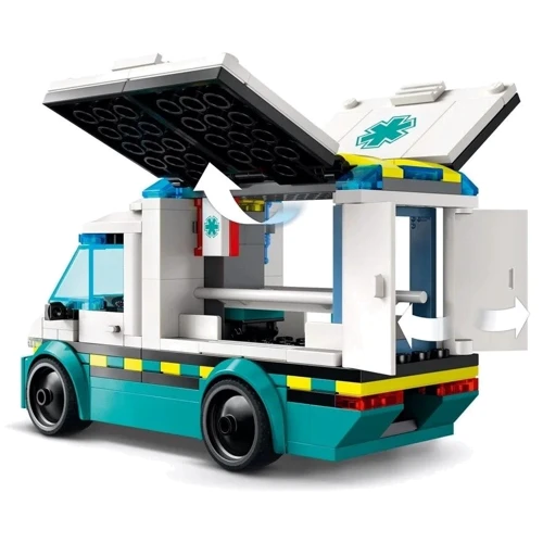 Конструктор LEGO City Скорая помощь 184 детали (60451) фото 4