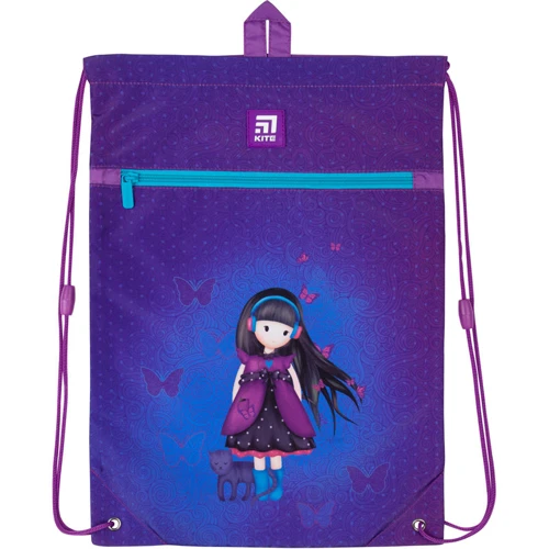 Сумка для взуття Kite з кишенею 601M Charming K20-601M-19: Особливості Петля для зручного підвішування