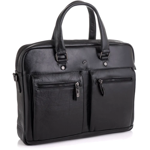 Мужская сумка мессенджер Giorgio Ferretti черная (SHIGF2018852-black)