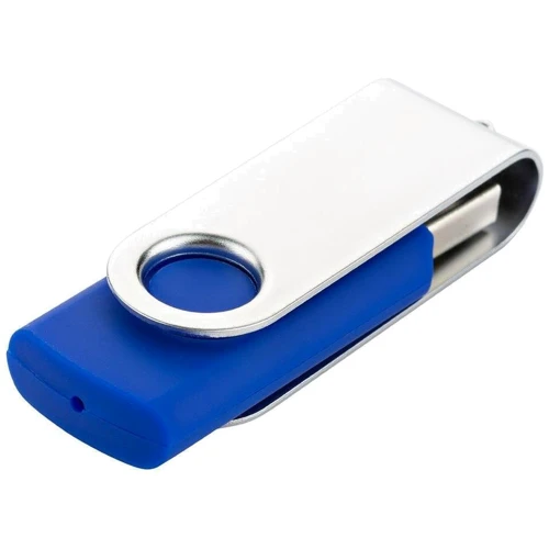 USB-флешка eXceleram 32GB P1 Series USB 2.0 Silver/Blue (EXP1U2SIBL32) фото 5